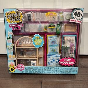 MGA's Miniverse Make It Mini Spa Multi-Pack DIY 40+ Pieces New
